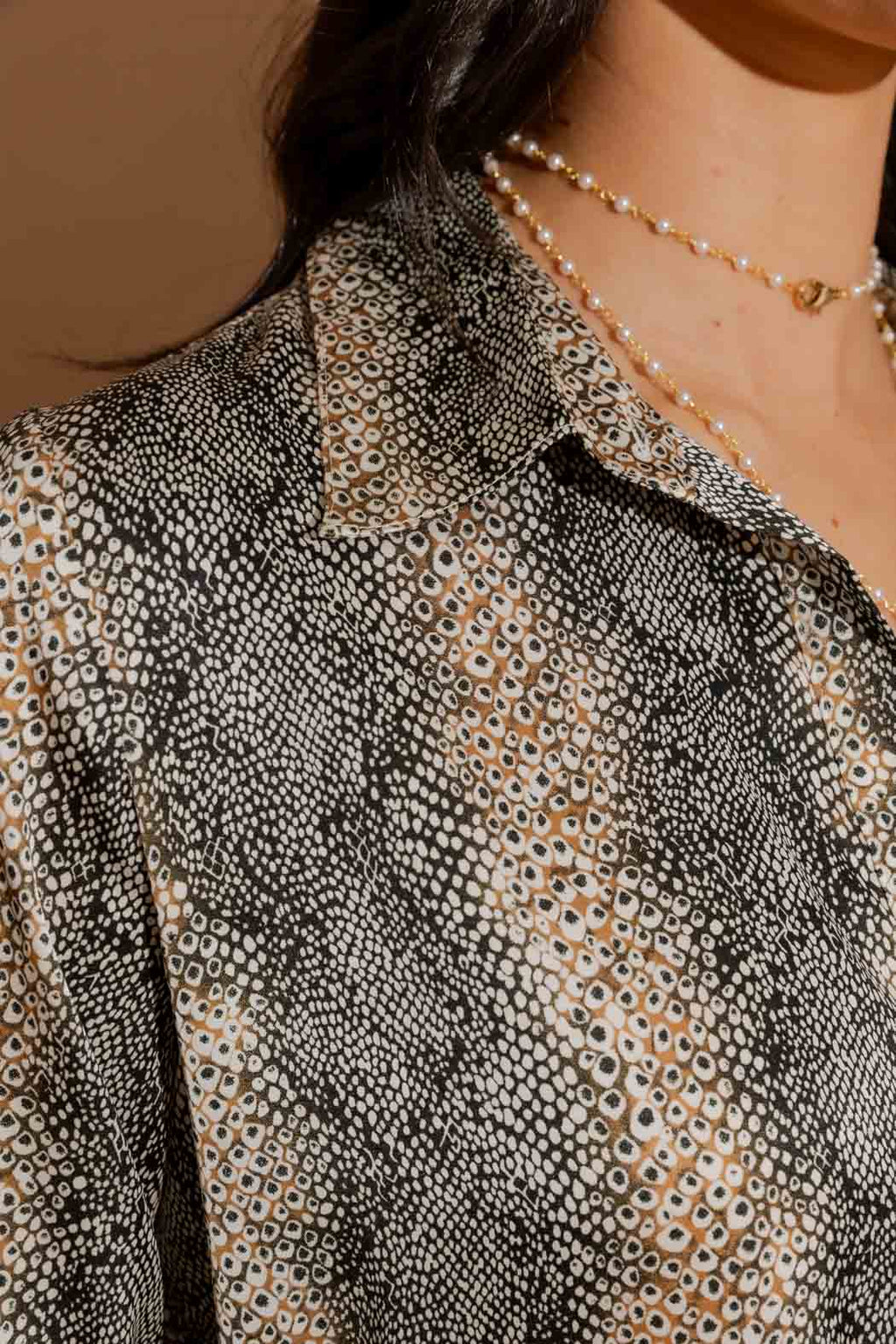 Snake Silky Asana Shirt