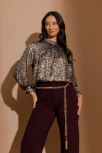 Gold Chain Tassel Belt Gold O/S