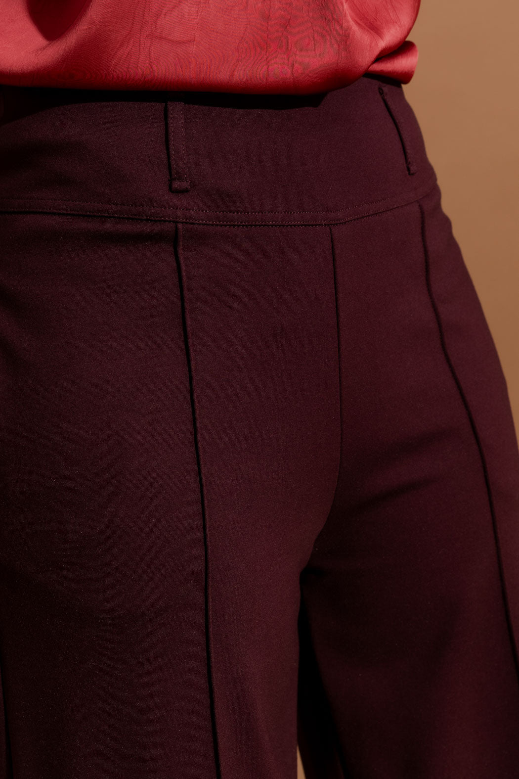 Merlot Ponte Pintuck Culotte