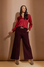 Merlot Ponte Pintuck Culotte
