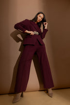 Merlot Ponte Pintuck Culotte