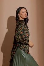 Khaki Animal Brit Blogger Shirt Khaki Animal