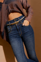 Dark Denim Corset Miracle Jean Dark Denim