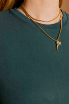 Teal Lux Knit Crew Neck Top