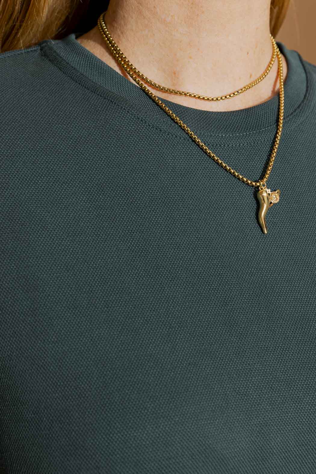 Teal Lux Knit Crew Neck Top
