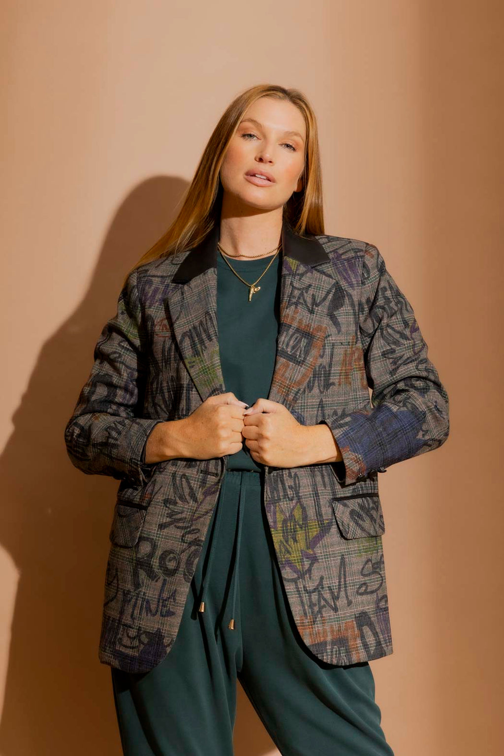 Black Sketch Boyfriend Blazer Black Sketch