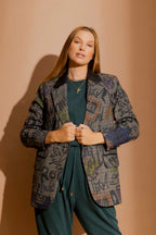 Black Sketch Boyfriend Blazer Black Sketch