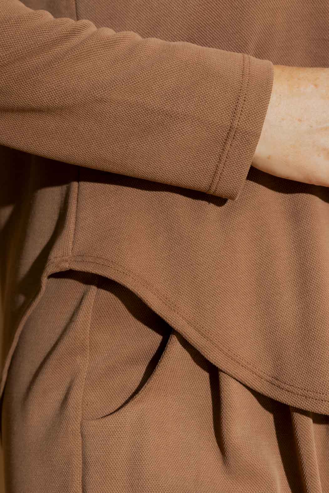 Caramel Lux Knit Crew Neck Top