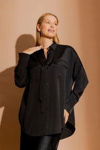 Black Shot Silky Blake Shirt