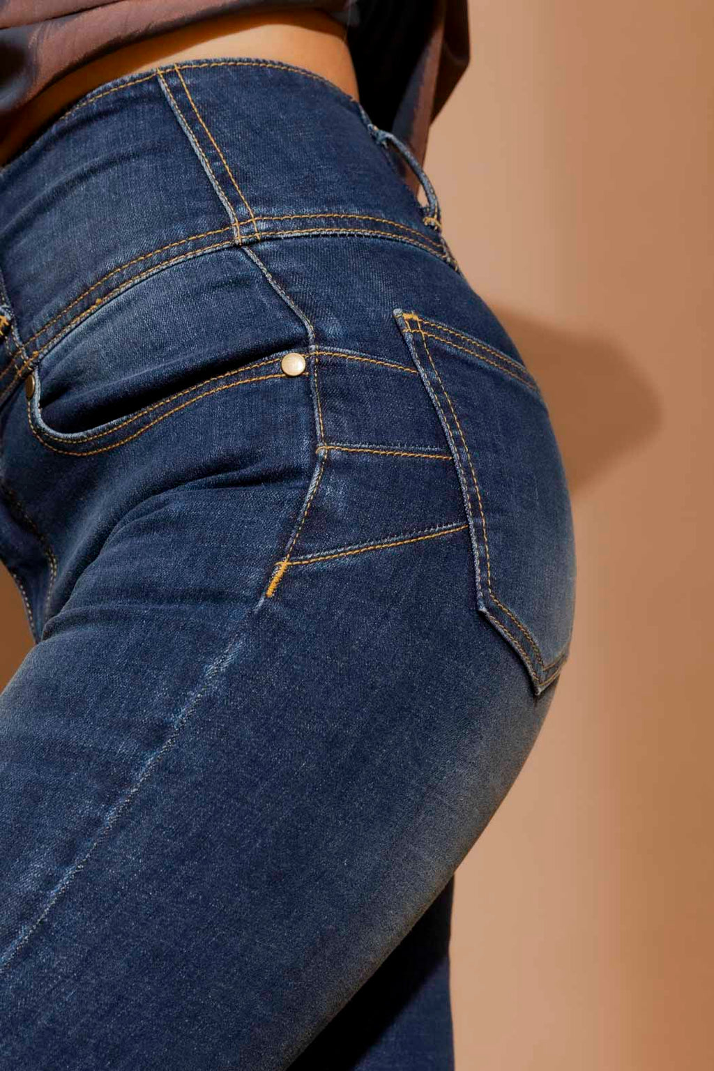 Dark Denim Corset Miracle Jean Dark Denim