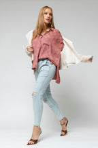 Sienna Everyday Silky Shirt - Final Sale