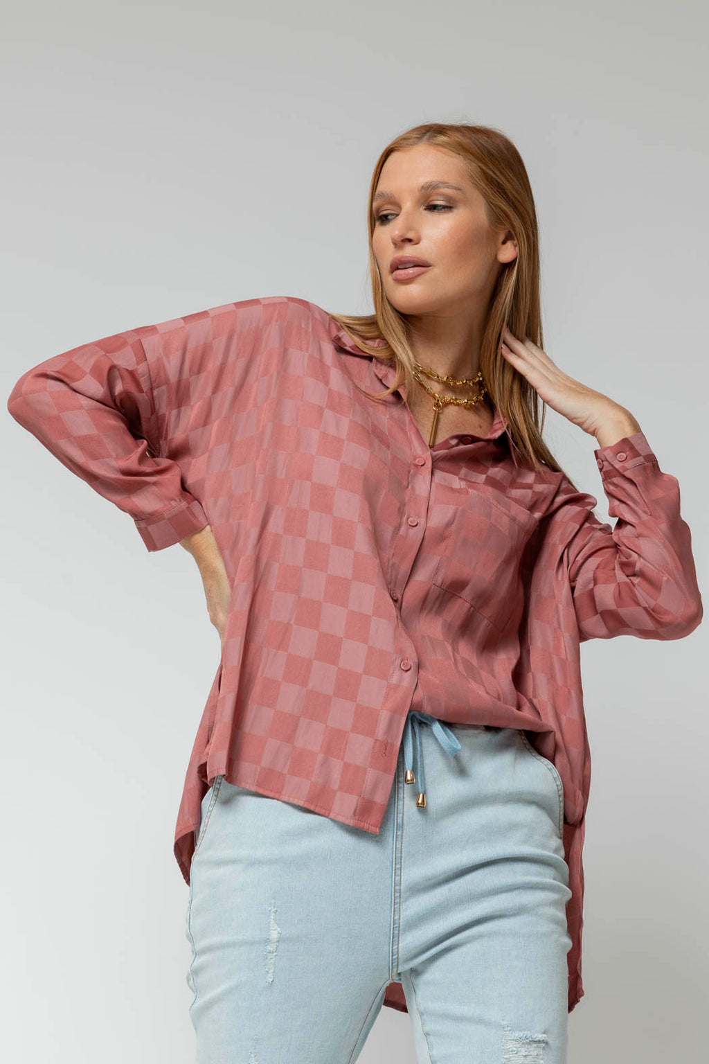 Sienna Everyday Silky Shirt - Final Sale