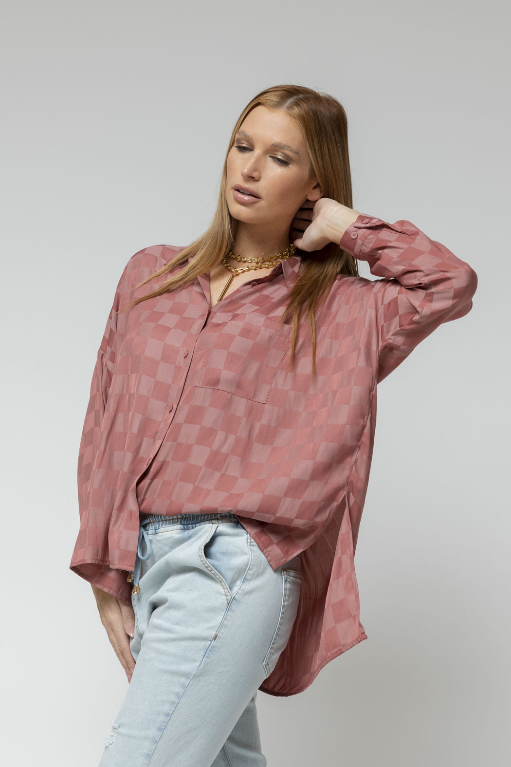 Sienna Everyday Silky Shirt - Final Sale