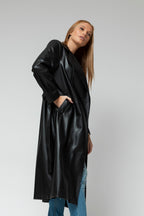 Black Ultra Trench Coat