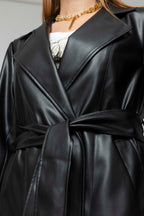 Black Ultra Trench Coat