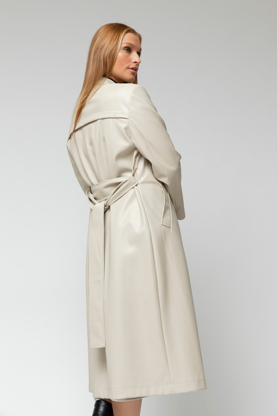 Ivory Ultra Trench Coat