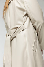 Ivory Ultra Trench Coat