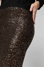 SEQUIN SKIRT 40064 H