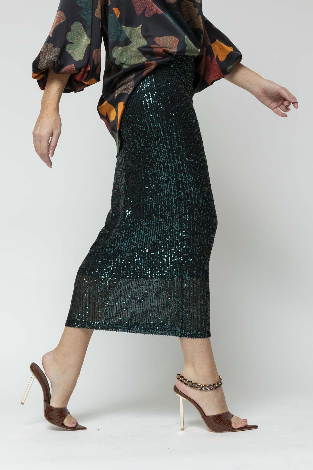 Jade Sequin Skirt - SALE