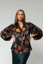 Black Leaf Bailey Blouse