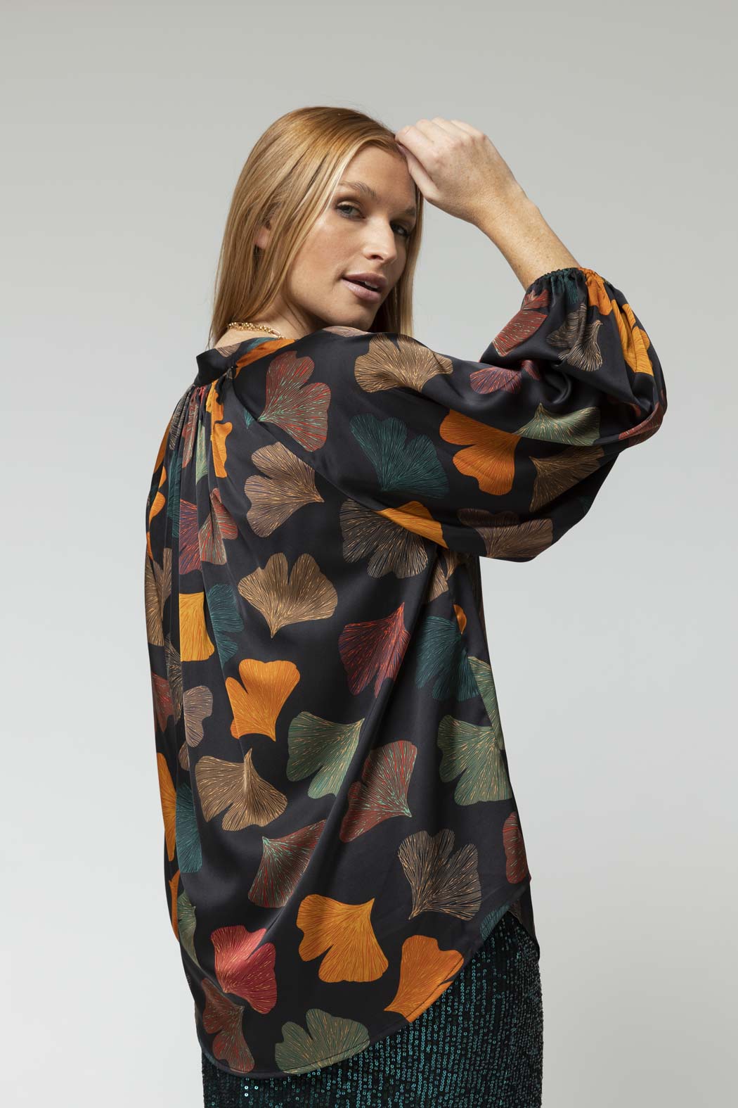 Black Leaf Bailey Blouse