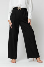 Black Shimmer Cleo Pant