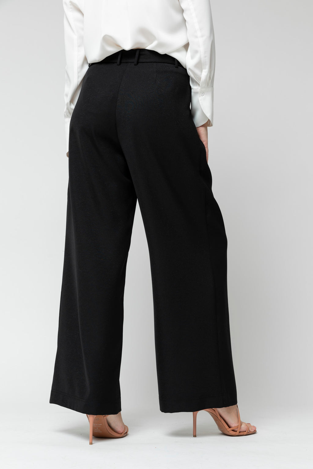 Black Shimmer Cleo Pant