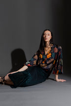 Black Leaf Bailey Blouse