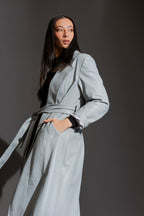 Blue Ultra Trench Coat - Sale