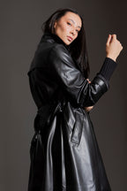 Black Ultra Trench Coat