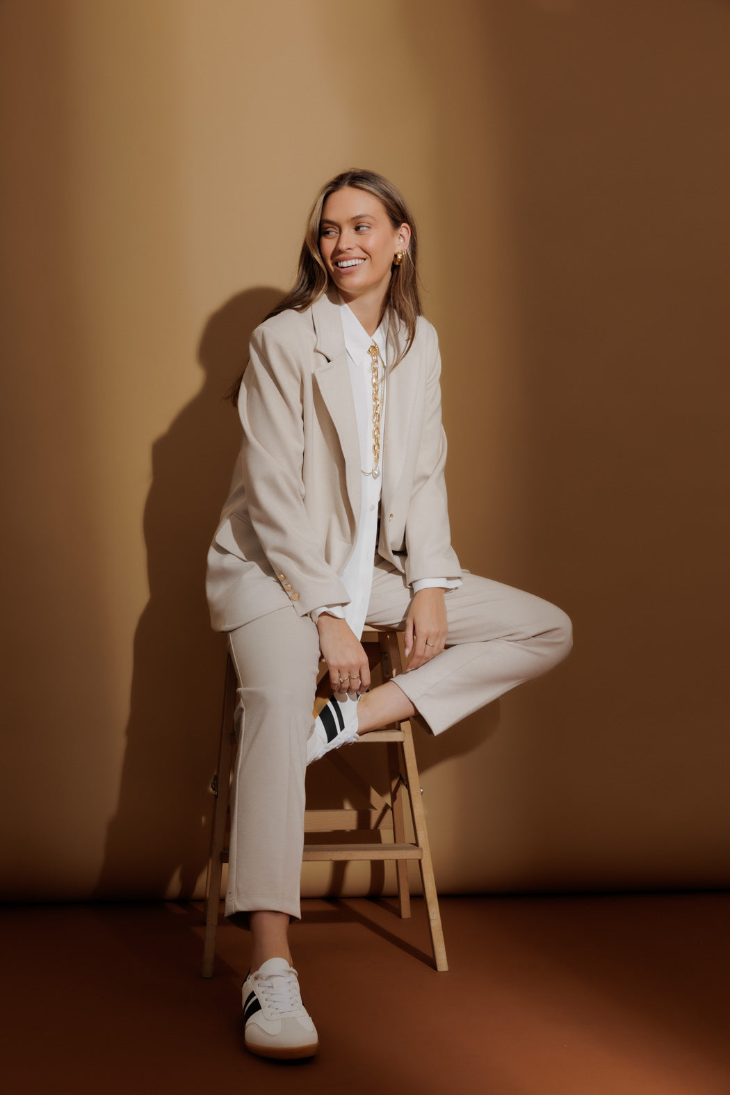 Oatmeal Natural Blend Pant