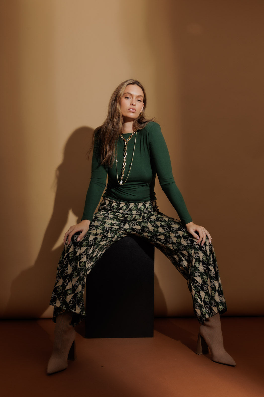 Gold/Forest Jet Culotte Green/Forest