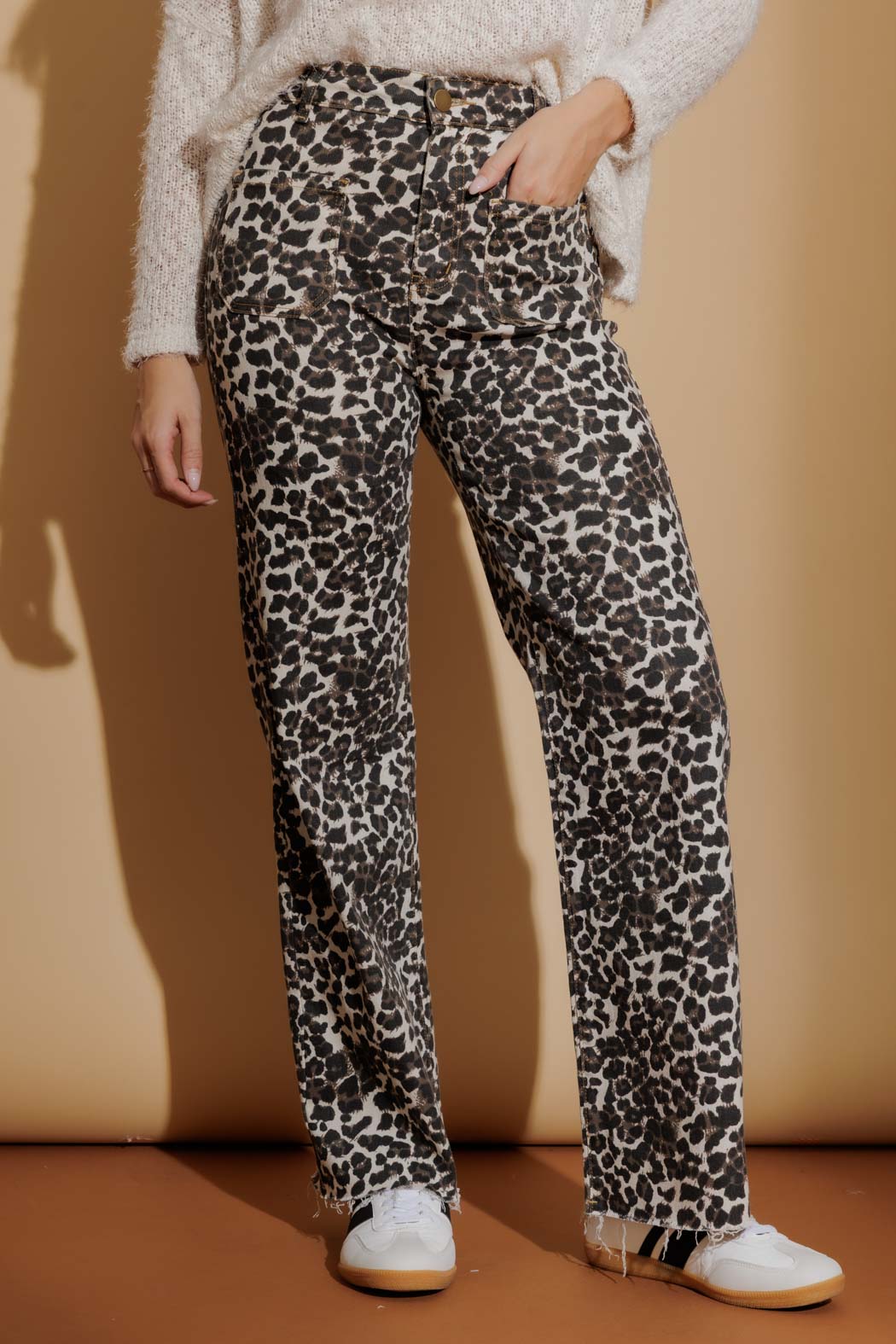 Animal Denim Stretch Pocket Jean