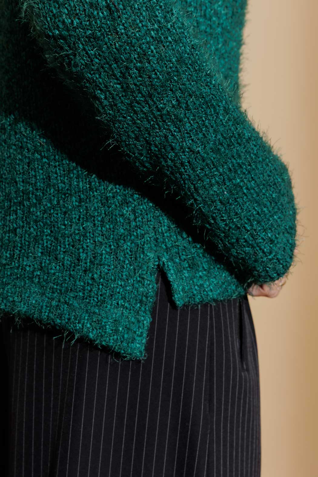 Jade Fluffy Knit Cardi
