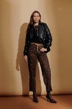 Black Fine Knit Crew Jumper Black S