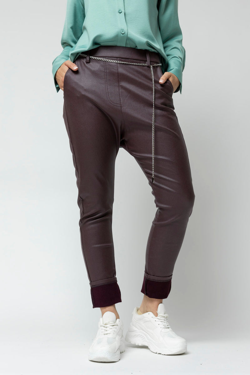 Plum Waxed Droppie