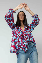 Burgundy Victoria Blouse