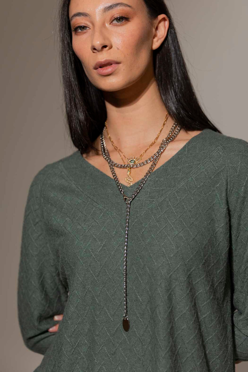 Silver Chain Convertible Belt