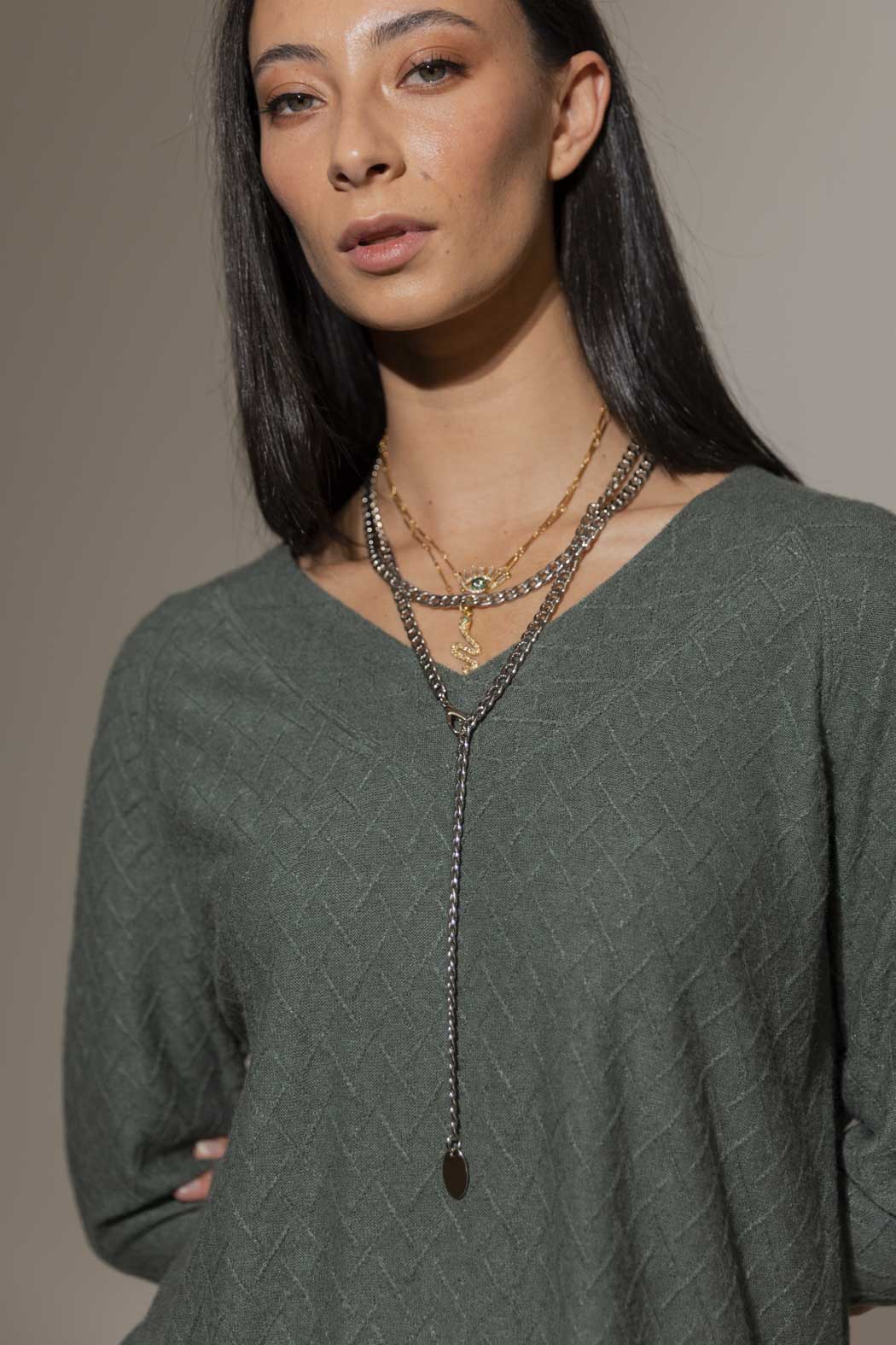Silver Chain Convertible Belt