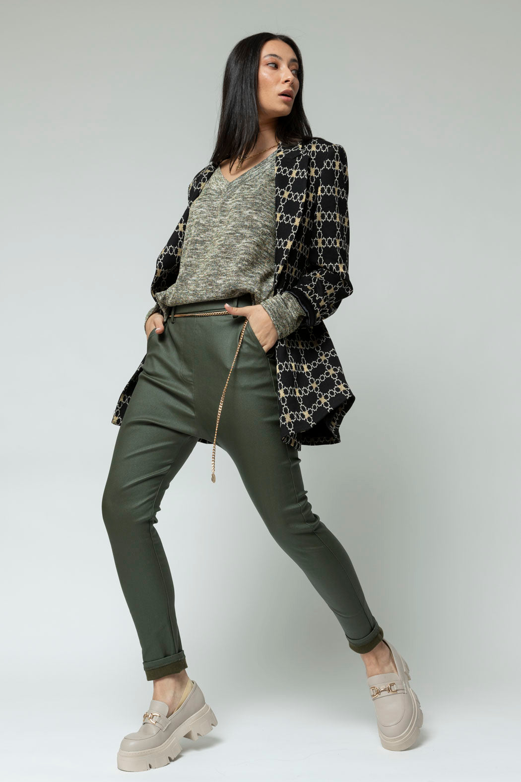 Khaki Waxed Droppie- Sale