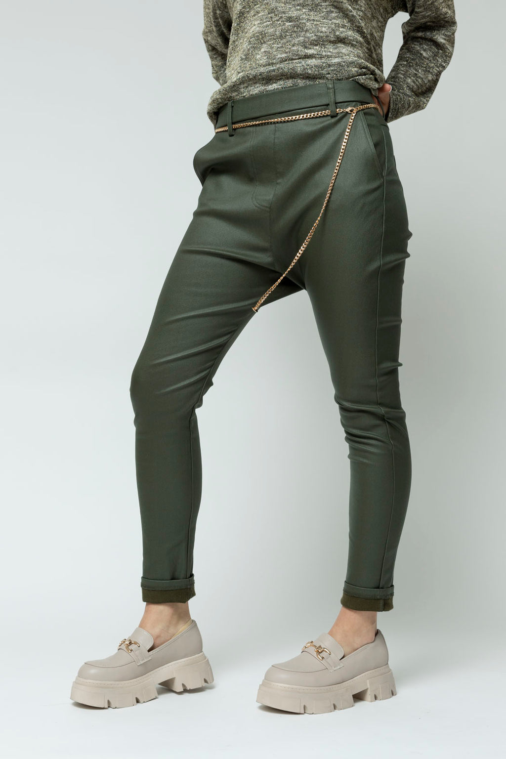 Khaki Waxed Droppie- Sale