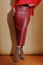 Red Coated Sport Miracle Skirt