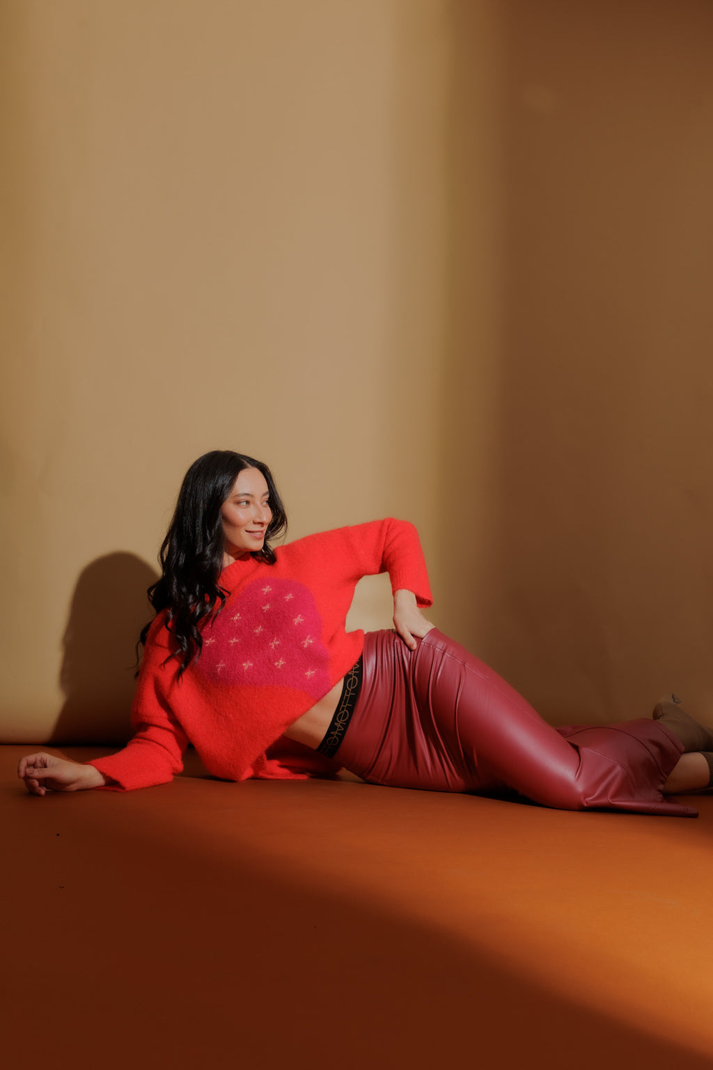 Red Coated Sport Miracle Skirt