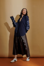 Navy Ripple Blogger Shirt