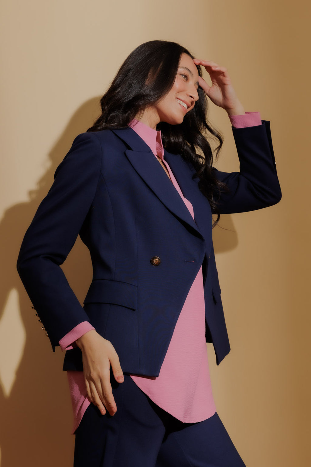 Navy Ponte Sisca Blazer