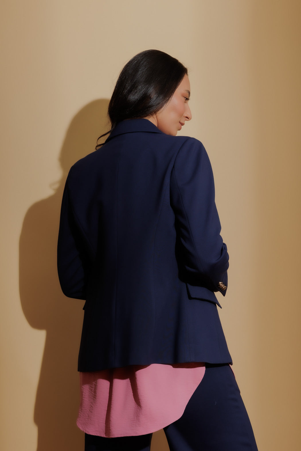 Navy Ponte Sisca Blazer