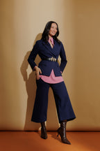 Navy Ponte Sisca Blazer