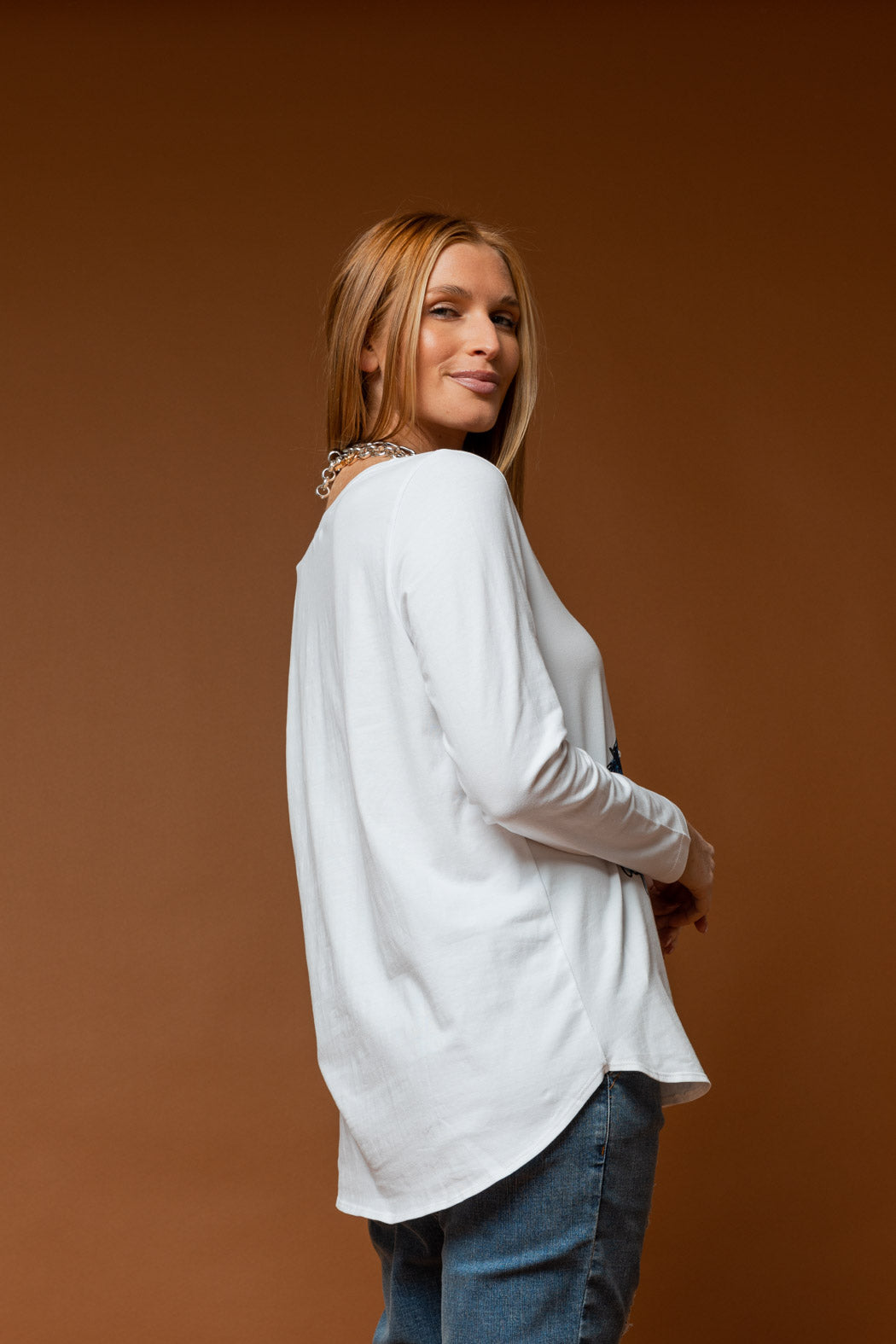 White Glove Long Sleeve Tee