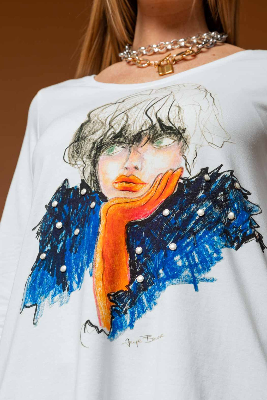 White Glove Long Sleeve Tee