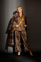 Tan Animal Silky Blogger Tan Animal